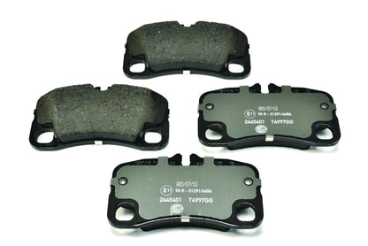 HELLA Brake pad set - T1752 - for e.g. PORSCHE 8DB355013-791