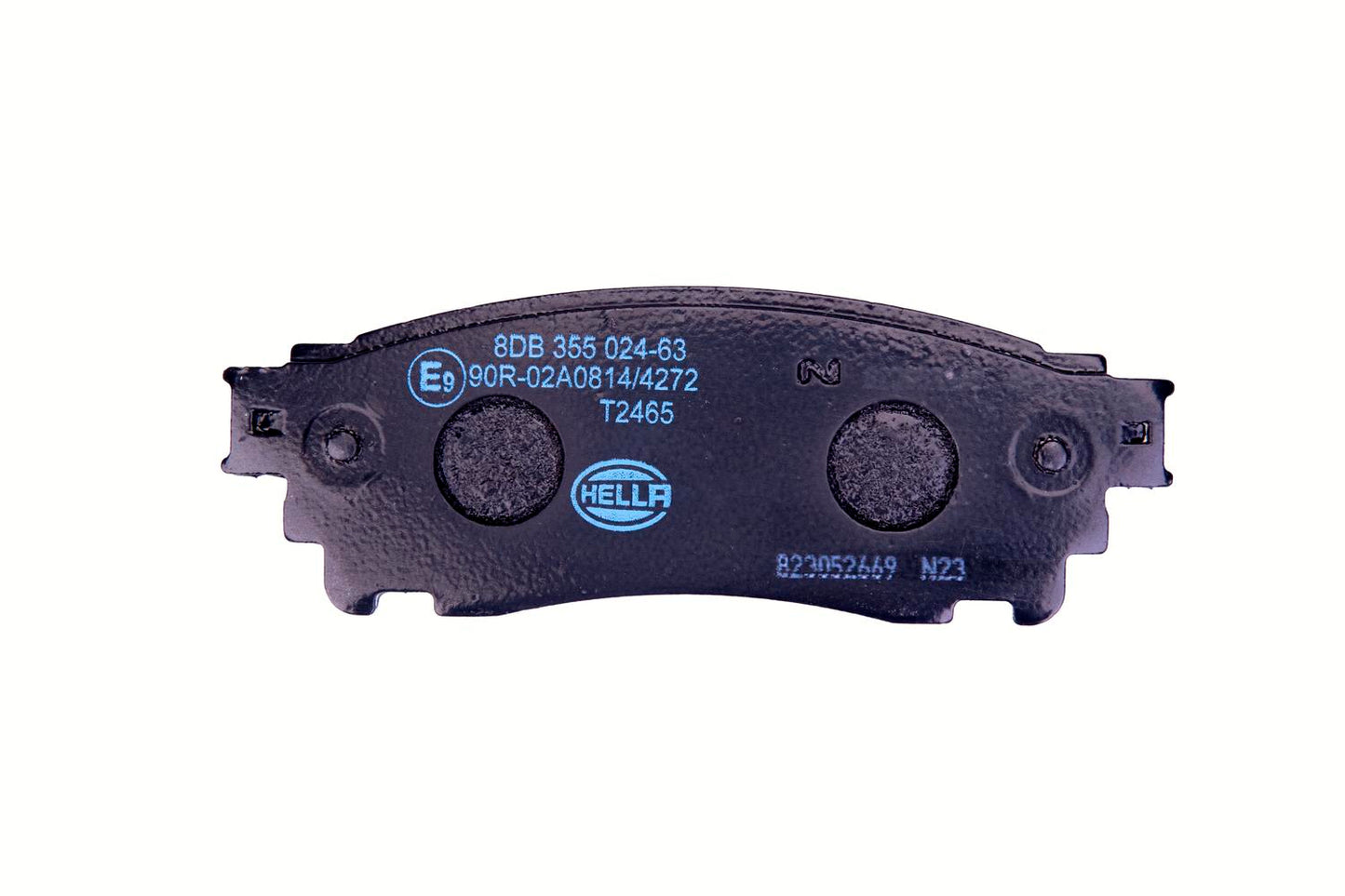 HELLA Brake pad set - T2465 - for e.g. LEXUS / TOYOTA 8DB355024-631