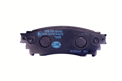 HELLA Brake pad set - T2465 - for e.g. LEXUS / TOYOTA 8DB355024-631