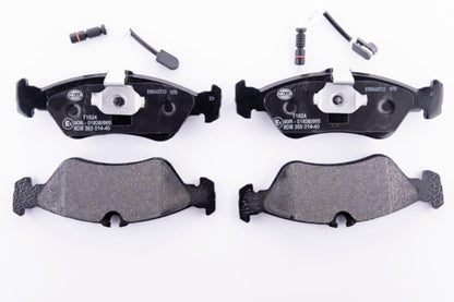 HELLA Brake pad set - T1824 - for e.g. DODGE / FREIGHTLINER / MERCEDES-BENZ /VW 8DB355014-401