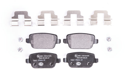 HELLA Brake pad set - T2637 - for e.g. FORD 8DB355025-371