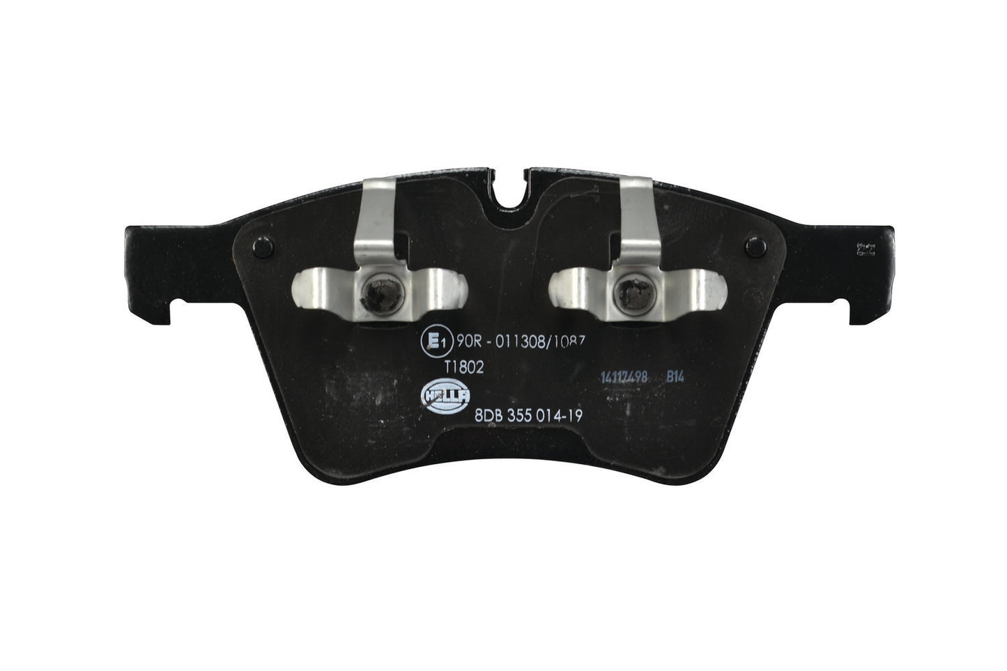 HELLA Brake pad set - T1802 - for e.g. MERCEDES-BENZ 8DB355014-191
