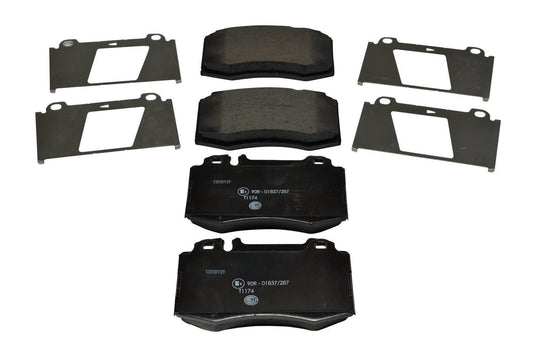 HELLA Brake pad set - T1174 - for e.g. MERCEDES-BENZ 8DB355008-691