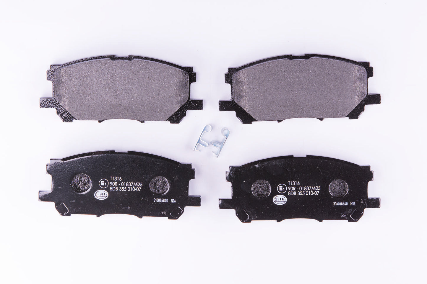 HELLA Brake pad set - T1316 - for e.g. LEXUS / TOYOTA 8DB355010-071