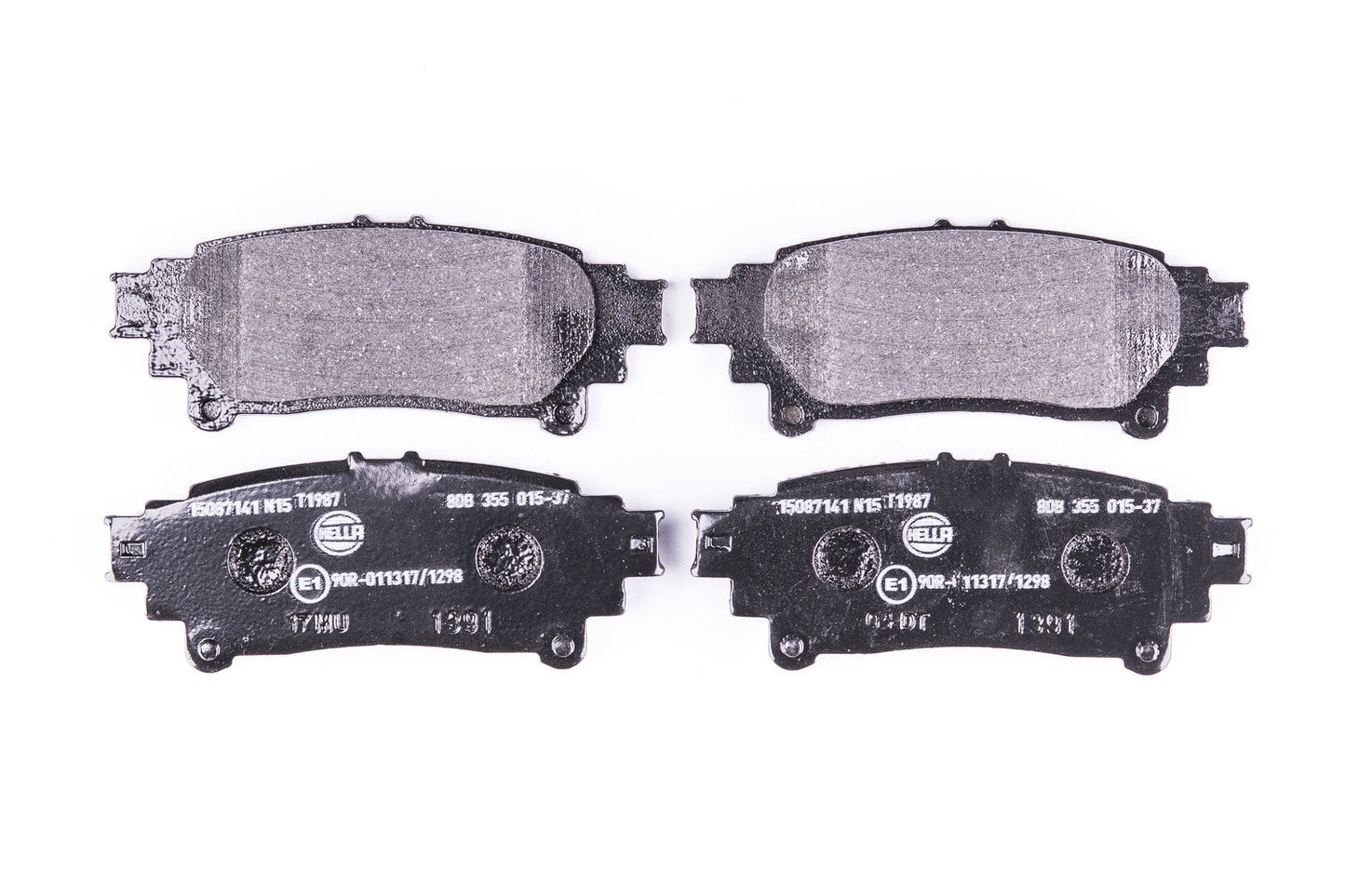 HELLA Brake pad set - T1987 - for e.g. LEXUS / TOYOTA 8DB355015-371