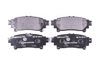 HELLA Brake pad set - T1987 - for e.g. LEXUS / TOYOTA 8DB355015-371
