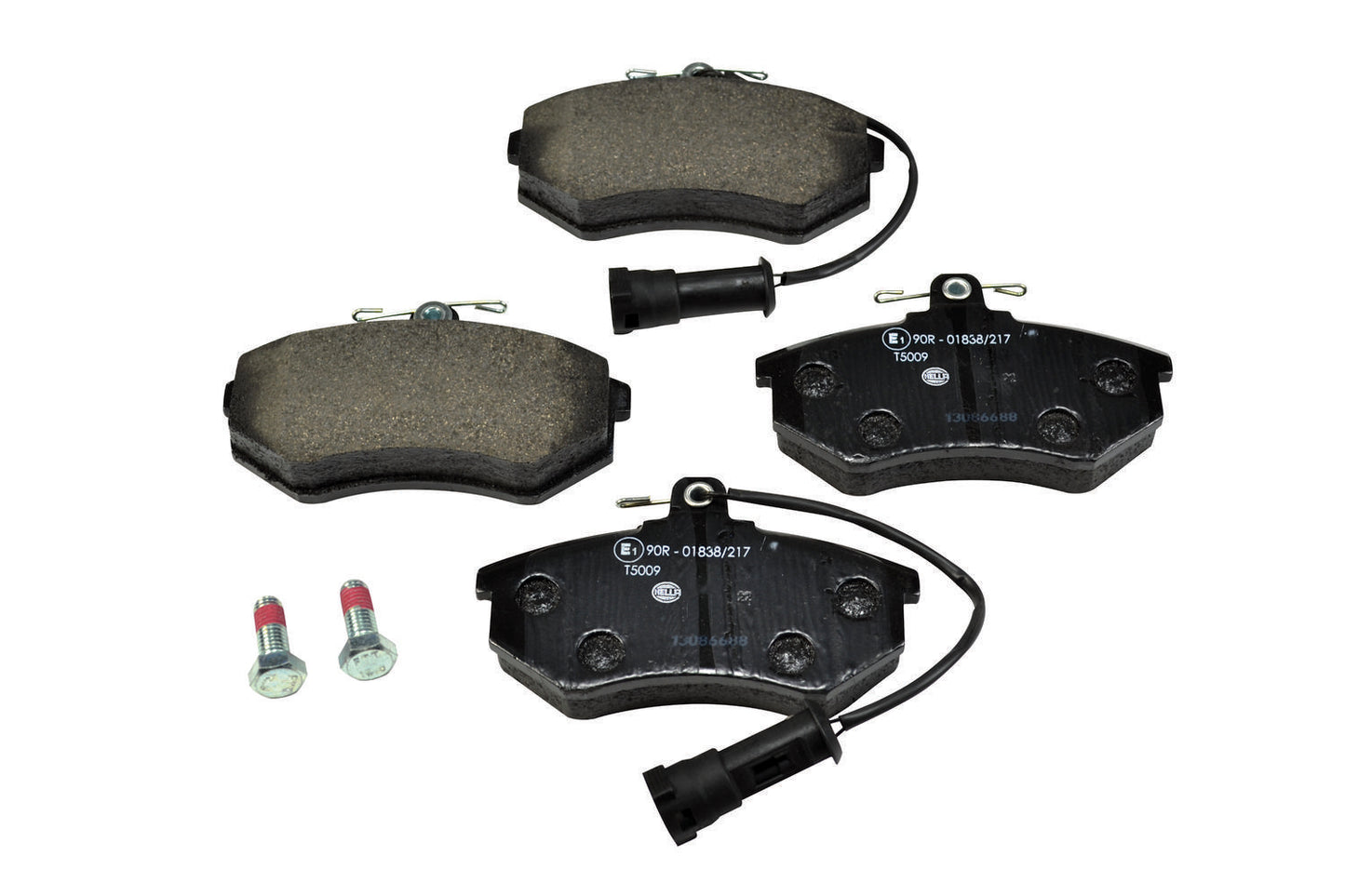 HELLA Brake pad set - T5009 - for e.g. AUDI 8DB355017-651