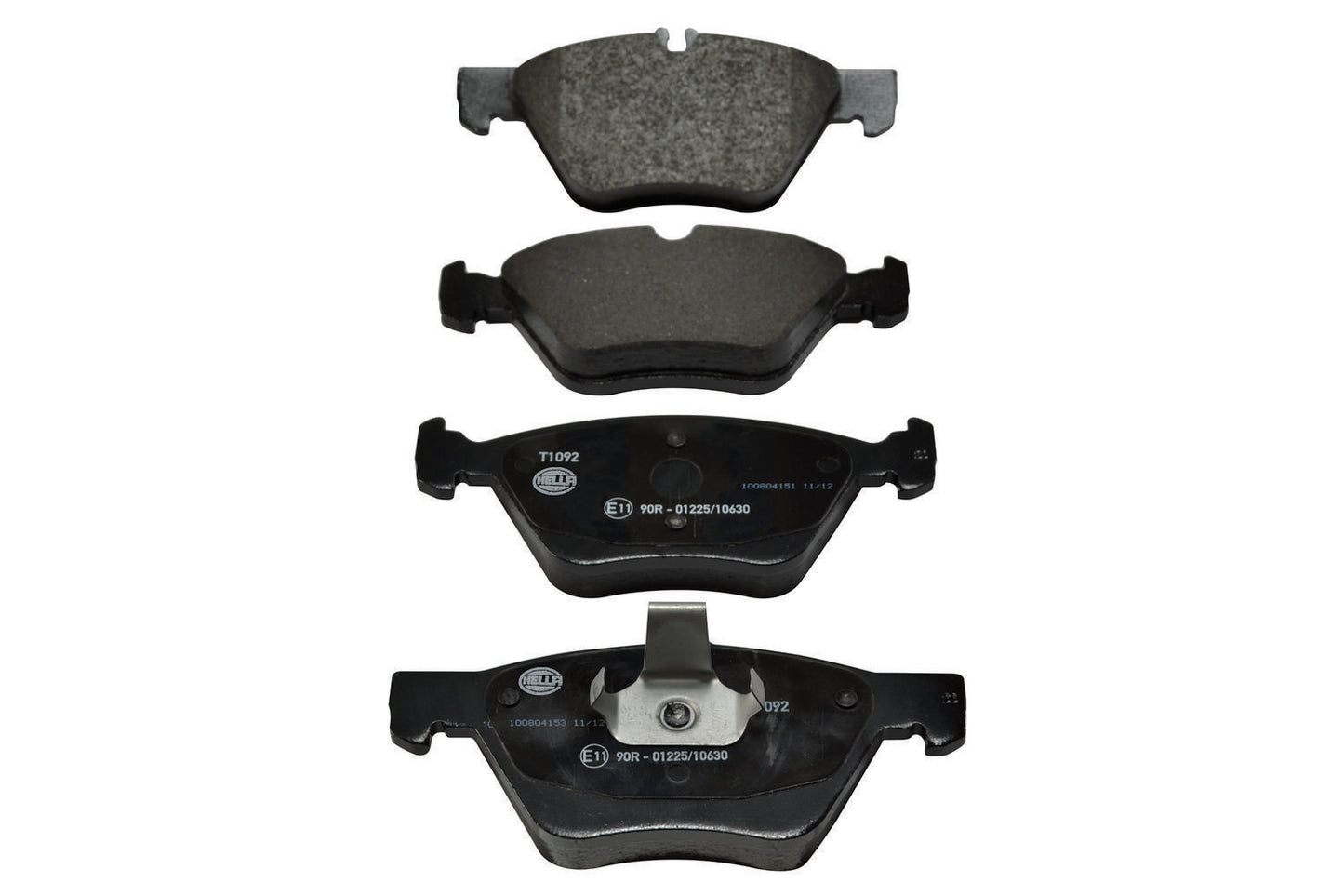 HELLA Brake pad set - T1092 - for e.g. CHRYSLER / MERCEDES-BENZ 8DB355007-861
