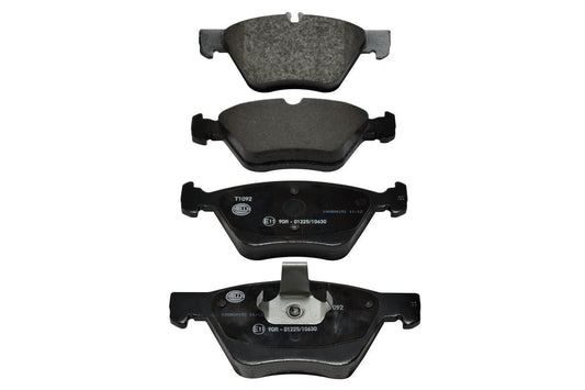 HELLA Brake pad set - T1092 - for e.g. CHRYSLER / MERCEDES-BENZ 8DB355007-861