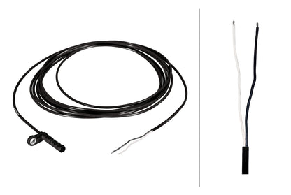 HELLA Sensor, wheel speed - 2-pin connector 6PU358216-621