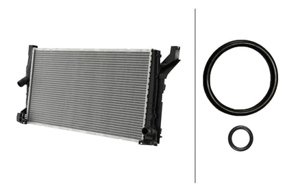 Hella Engine Coolant Radiator 8MK366301-951