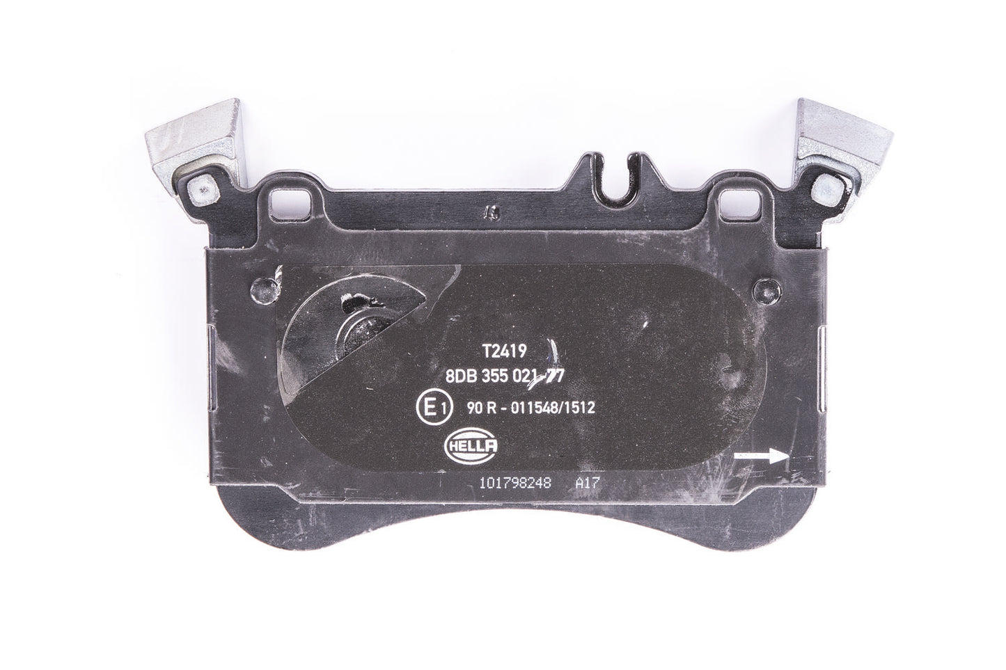 HELLA Brake pad set - T2419 - for e.g. MERCEDES-BENZ 8DB355021-771