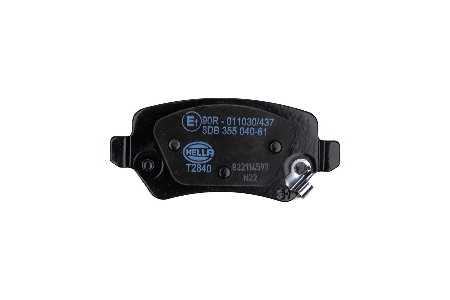 HELLA Brake pad set - T2675 - for e.g. KIA 8DB355040-611