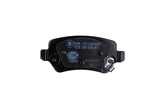 HELLA Brake pad set - T2675 - for e.g. KIA 8DB355040-611