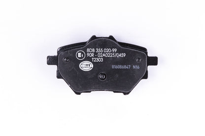 HELLA Brake pad set - T2303 - for e.g. CITROEN / OPEL / PEUGEOT / VAUXHALL 8DB355020-991