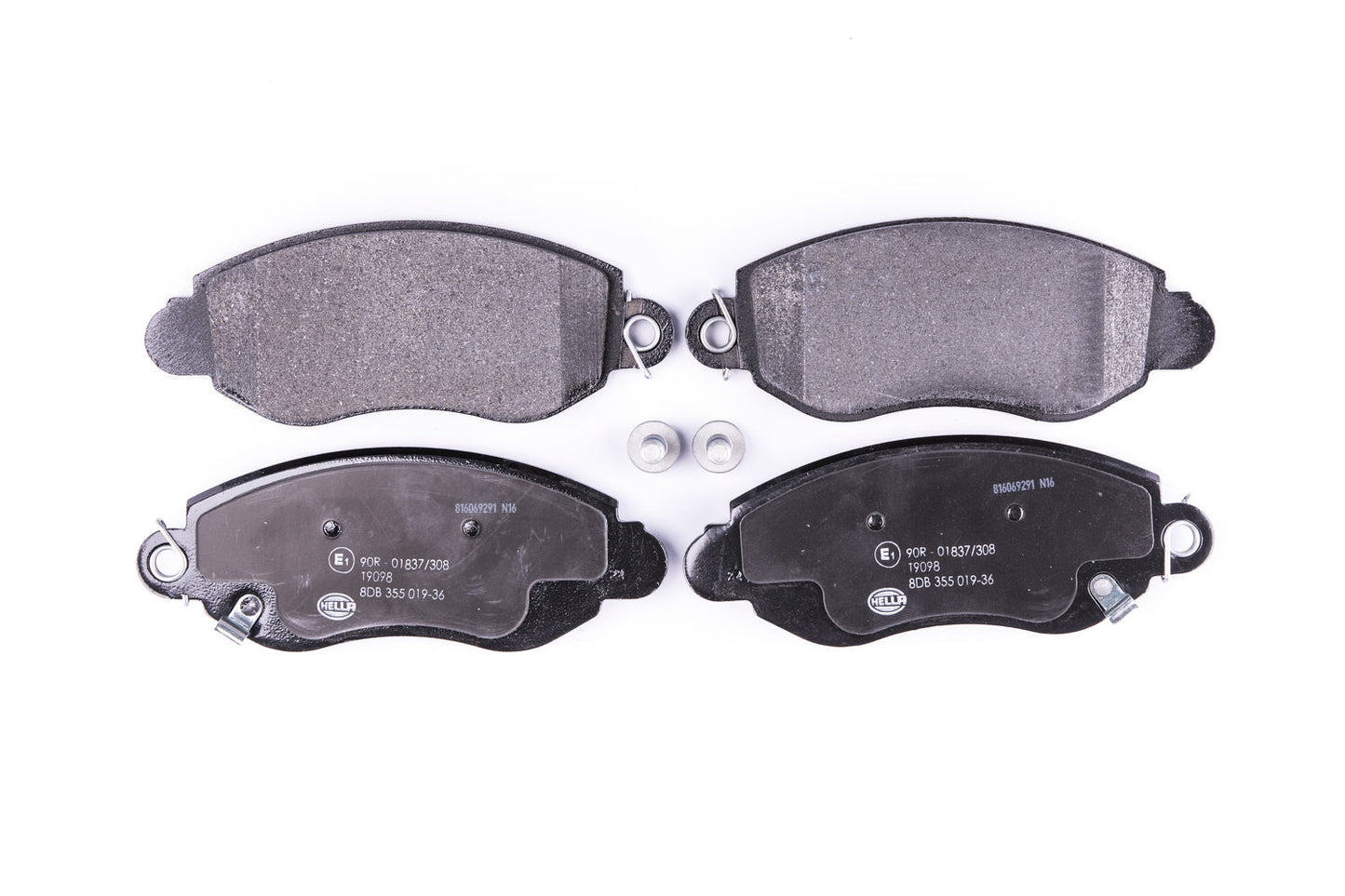 HELLA Brake pad set - T9098 - for e.g. FORD 8DB355019-361