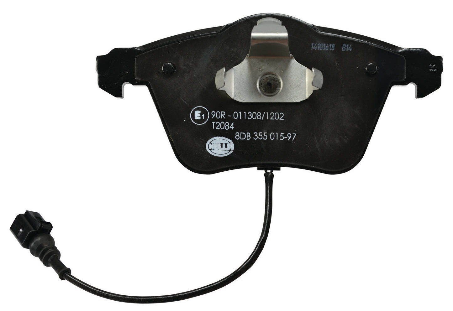 HELLA Brake pad set - T2084 - for e.g. AUDI / SEAT / VOLKSWAGEN 8DB355015-971