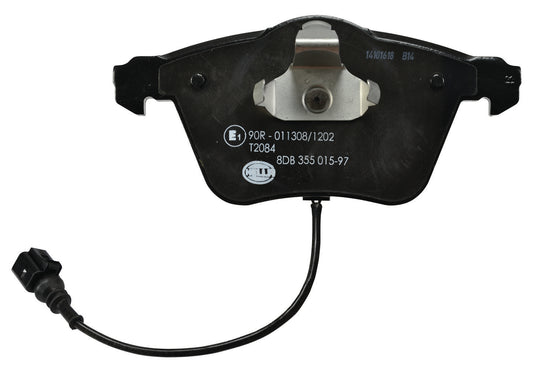 HELLA Brake pad set - T2084 - for e.g. AUDI / SEAT / VOLKSWAGEN 8DB355015-971