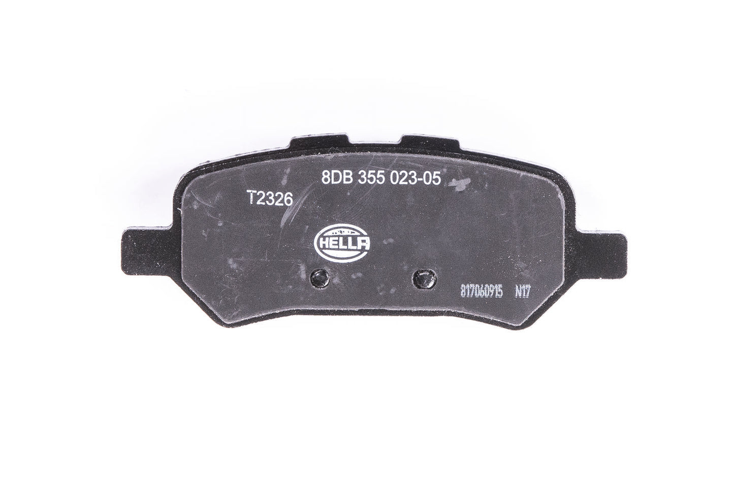 HELLA Brake pad set - T2326 - for e.g. TOYOTA 8DB355023-051