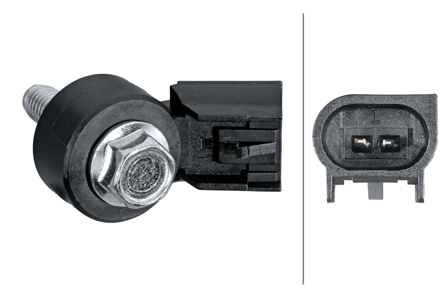 HELLA Knock Sensor - 3-pin connector 6PG013114-501