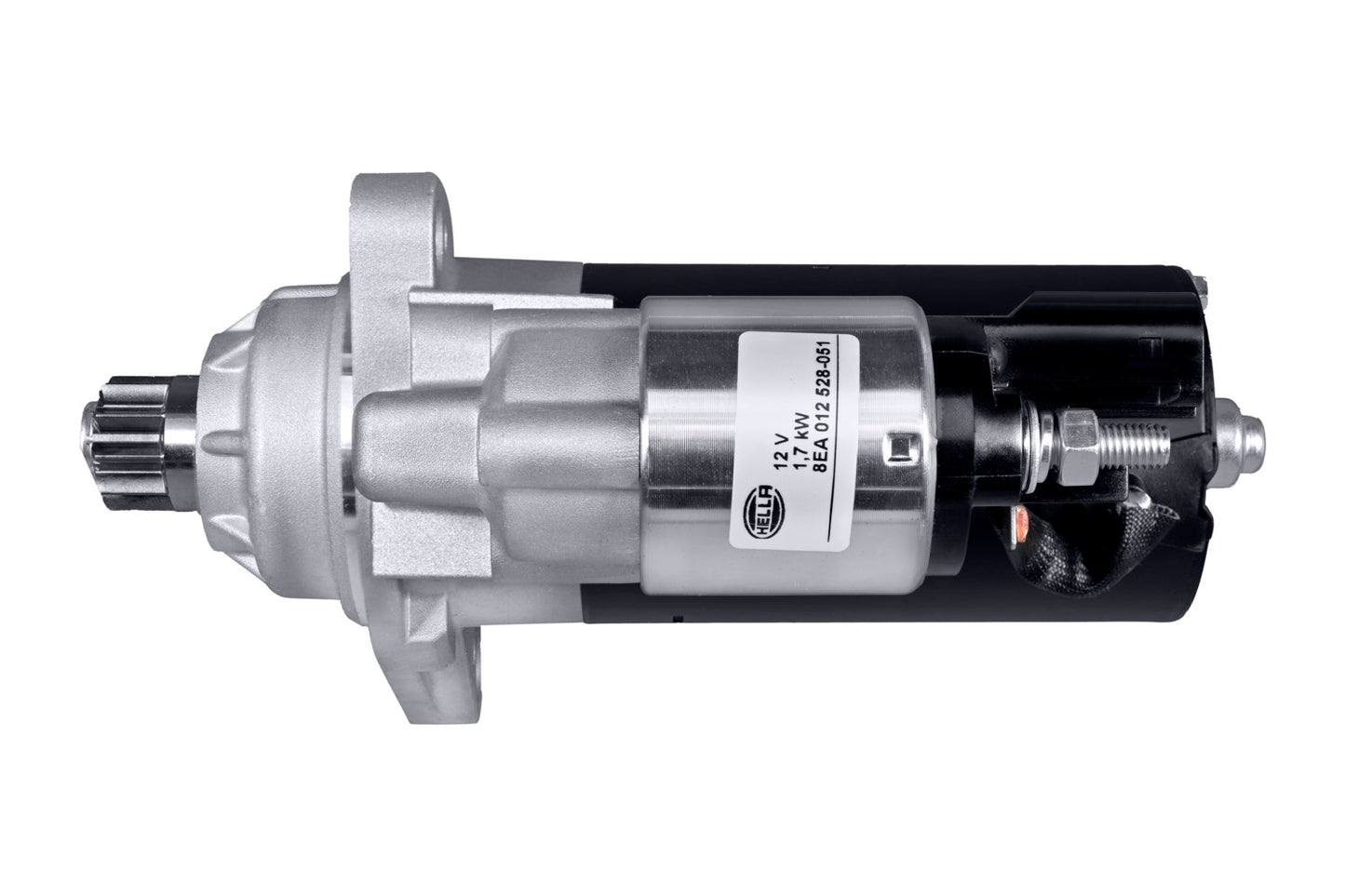 HELLA Starter - 12V - 1.7kW - for e.g. VW Caddy III Box (2KA, 2KH, 2CA, 2CH) 8EA012528-051