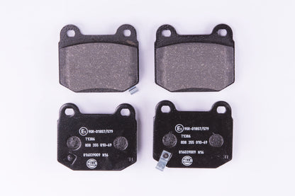 HELLA Brake pad set - T1386 - for e.g. MITSUBISHI / NISSAN / SUBARU 8DB355010-691