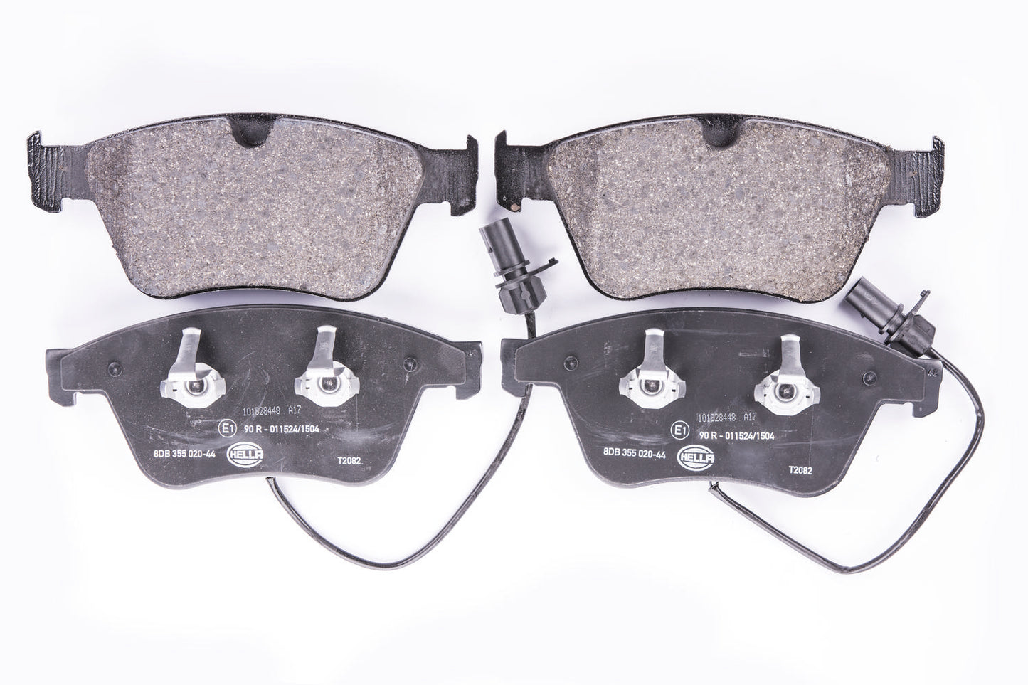 HELLA Brake pad set - T2082 - for e.g. BENTLEY 8DB355020-441
