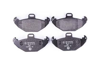 HELLA Brake pad set - T9097 - for e.g. RENAULT 8DB355019-351