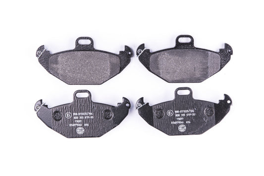 HELLA Brake pad set - T9097 - for e.g. RENAULT 8DB355019-351