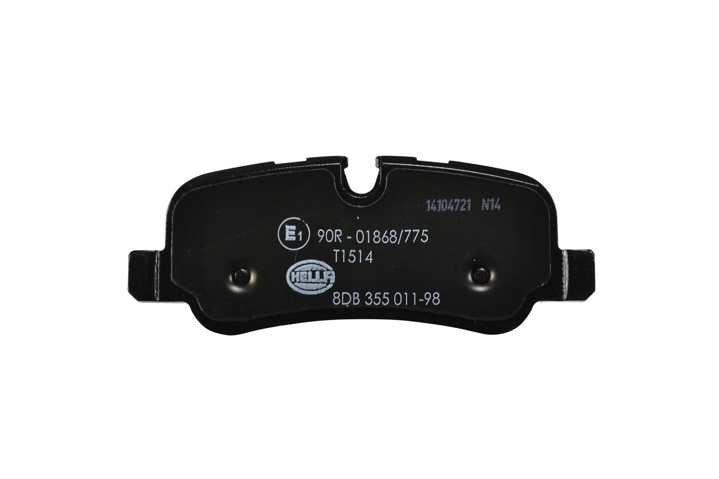 HELLA Brake pad set - T1514 - for e.g. LAND ROVER 8DB355011-981