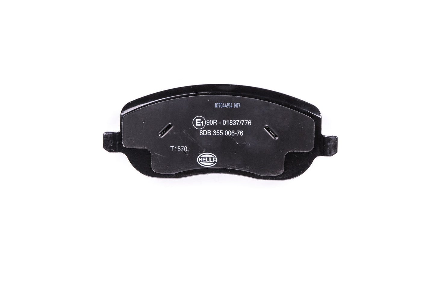HELLA Brake pad set - T1570 - for e.g. FIAT 8DB355006-761