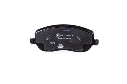 HELLA Brake pad set - T1570 - for e.g. FIAT 8DB355006-761
