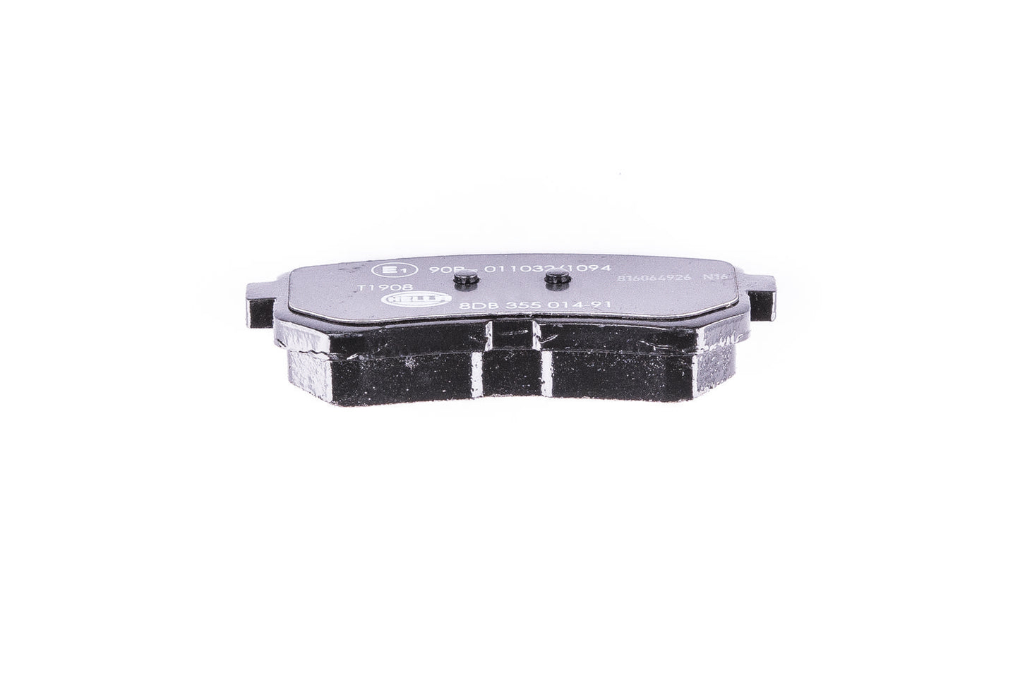 HELLA Brake pad set - T1908 - for e.g. HYUNDAI 8DB355014-911