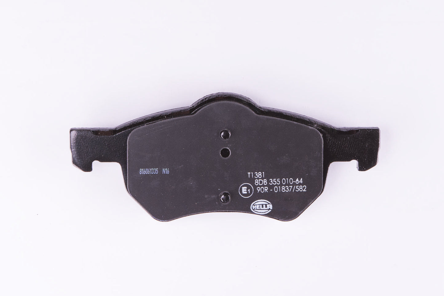 HELLA Brake pad set - T1381 - for e.g. CHRYSLER 8DB355010-641