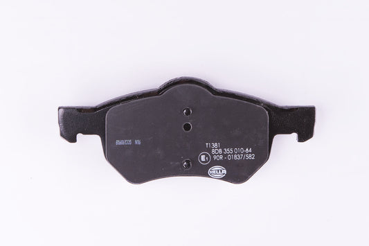 HELLA Brake pad set - T1381 - for e.g. CHRYSLER 8DB355010-641