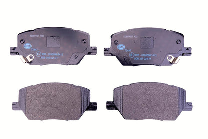 HELLA Brake pad set - T2447 - for e.g. FIAT / JEEP 8DB355024-711