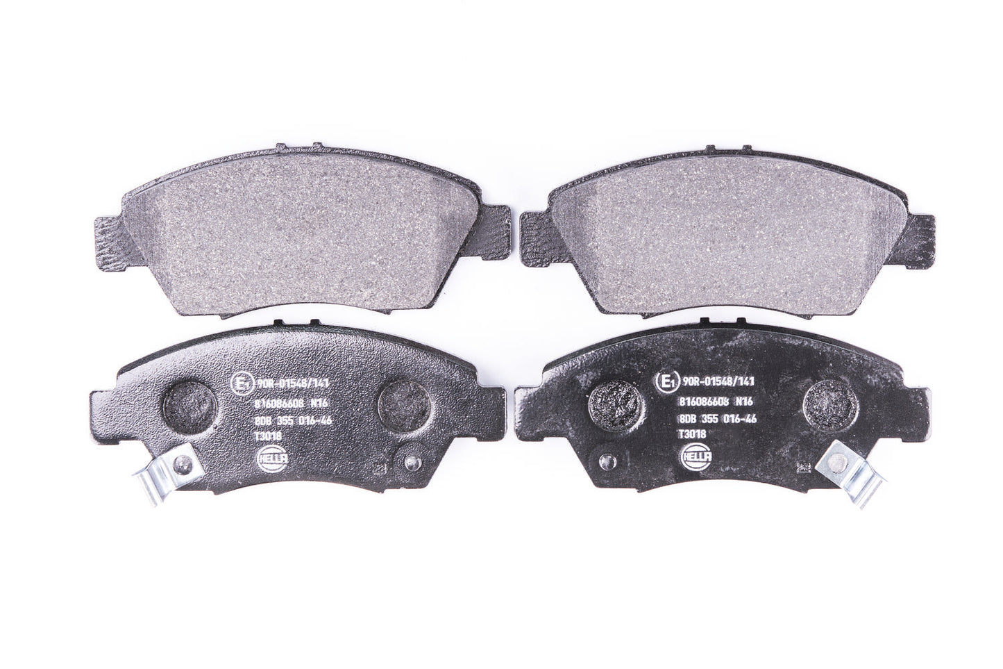 HELLA Brake pad set - T3018 - for e.g. ACURA / HONDA 8DB355016-461