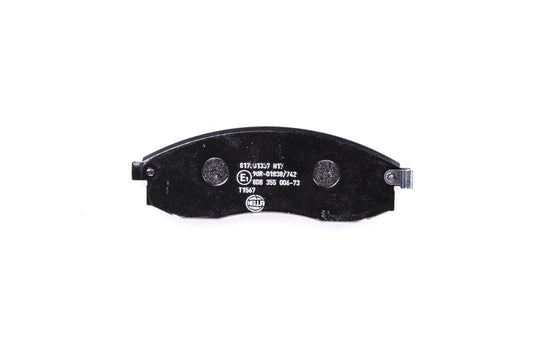 HELLA Brake pad set - T1567 - for e.g. MITSUBISHI 8DB355006-731