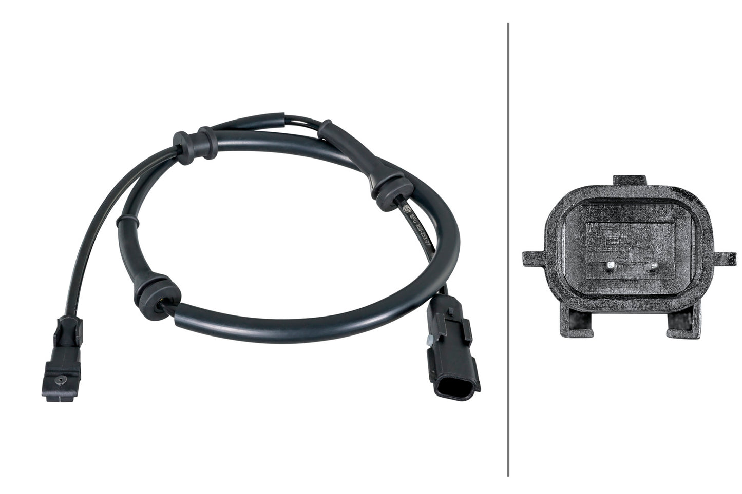 HELLA Sensor, wheel speed - 2-pin connector 6PU358252-071