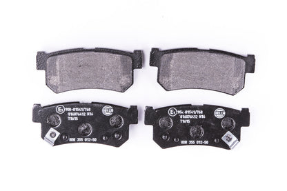 HELLA Brake pad set - T1615 - for e.g. DAEWOO / SSANGYONG 8DB355012-501