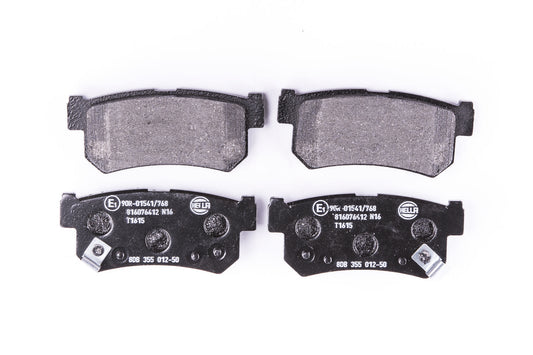 HELLA Brake pad set - T1615 - for e.g. DAEWOO / SSANGYONG 8DB355012-501