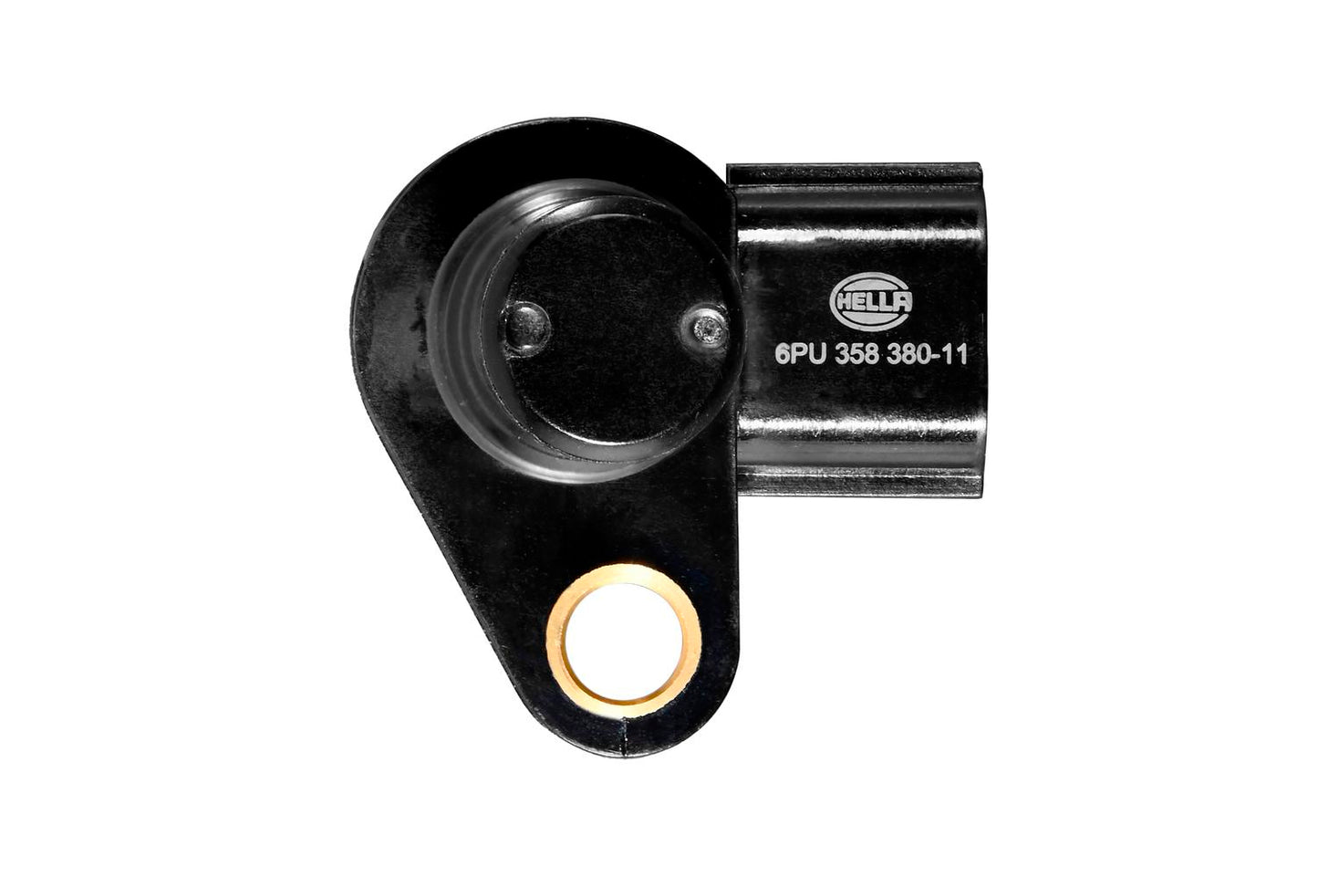 HELLA Sensor, speed/RPM - 12V - 3-pin connector - in transmission housing - Plugged 6PU358380-111