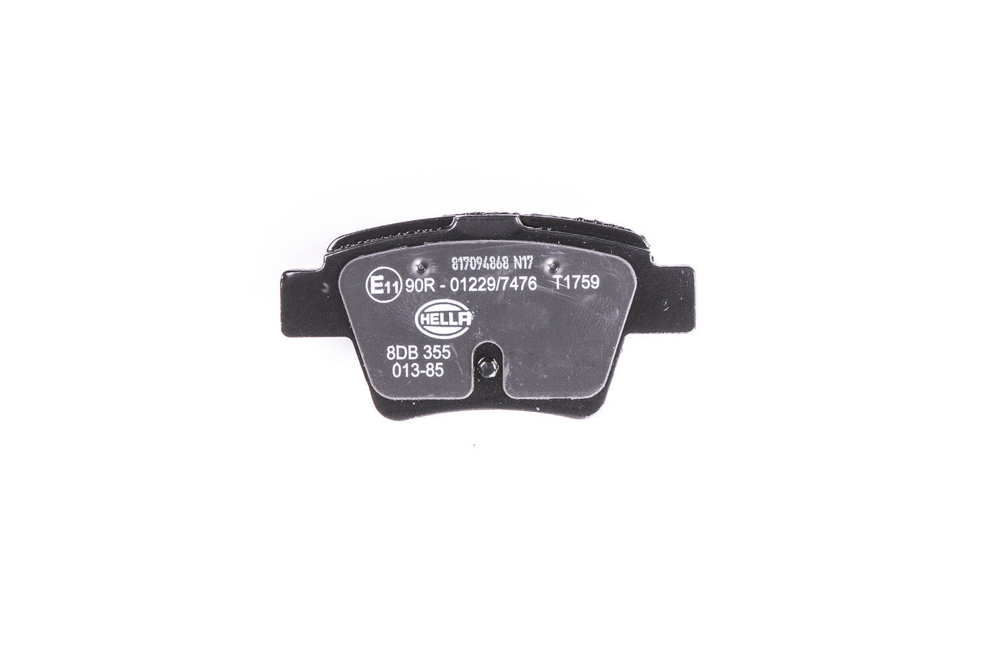 HELLA Brake pad set - T1759 - for e.g. BYD / CITROEN / PEUGEOT 8DB355013-851