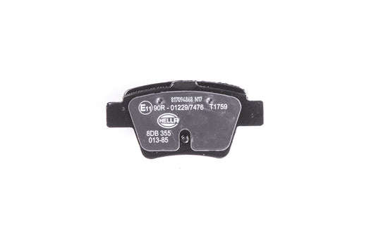 HELLA Brake pad set - T1759 - for e.g. BYD / CITROEN / PEUGEOT 8DB355013-851