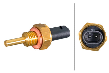 HELLA Sensor, coolant temperature - 2-pin connector 6PT358385-441