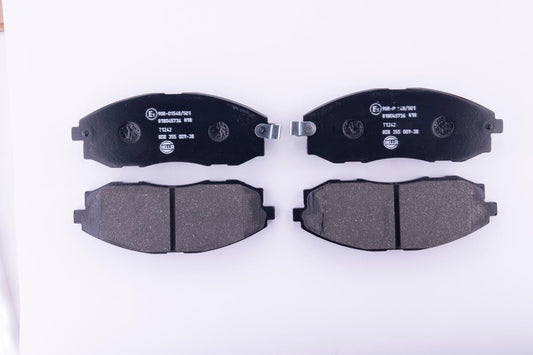 HELLA Brake pad set - T1242 - for e.g. HYUNDAI 8DB355009-381