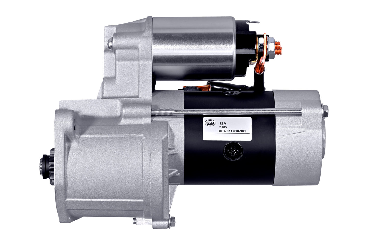 HELLA Starter - 12V - 2kW - for e.g. Mitsubishi Pajero II (V3_W, V2_W, V4_W) 8EA011610-901