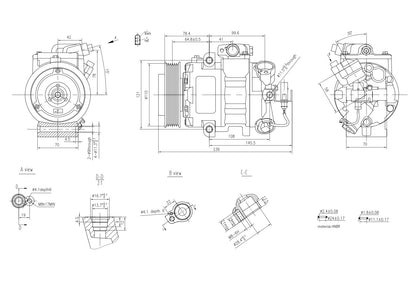 Hella Aircon Compressor 8FK366201-811