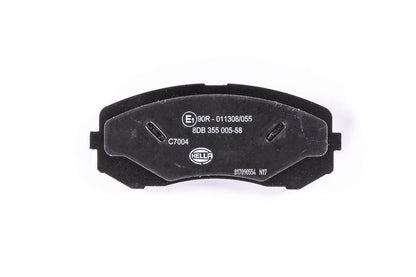 HELLA Brake pad set - C7004 - for e.g. MITSUBISHI 8DB355005-581