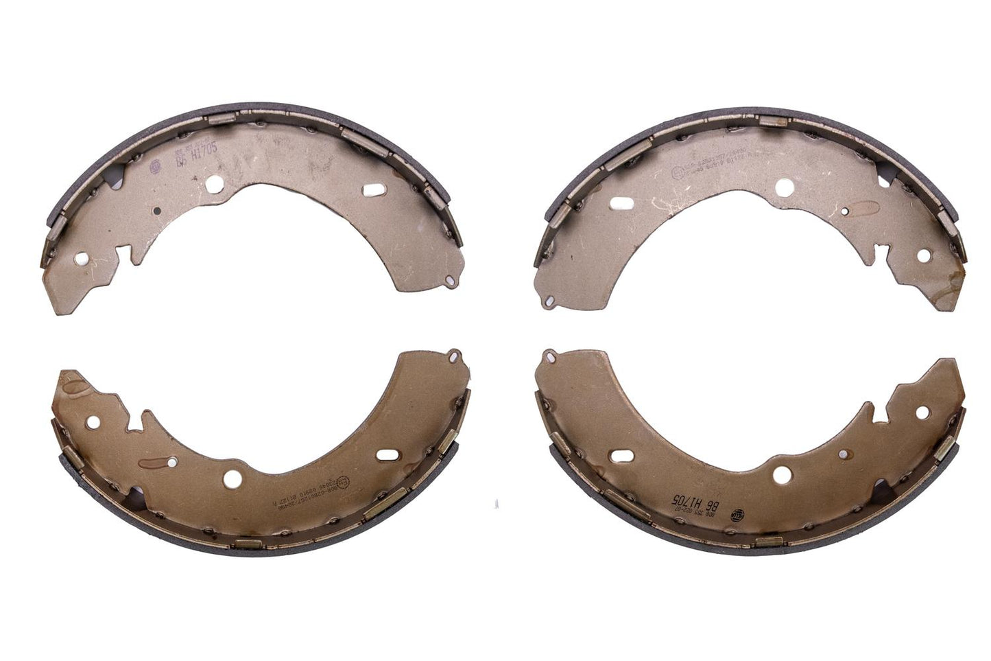 HELLA Brake Shoe Set - H1705 - for e.g. CHEVROLET / ISUZU 8DB355022-071